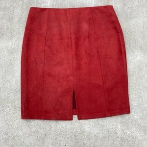 Marc New York: Andrew Marc Suede Pencil Skirt.